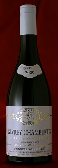 Mongeard MugneretGevrey Chambertin 750mlジュヴレ・シャンベルタン750mlモンジャール・ミュニュレMongeard Mugneretフランス　ブルゴーニュ　ワイン　赤