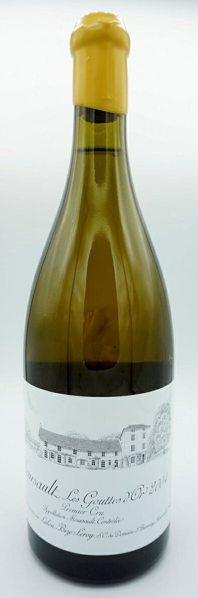 Domaine D'AuvenayMeursault La Goutte D'or [2004]750mlムルソー グット ドール[2004]750mlドメーヌ・ドーヴネ　Domaine D'Auvenay