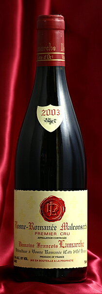 Francois LamarcheVosne Romanee Malconsorts [2003]750mlヴォーヌ・ロマネ・マルコンソール[2003]750mlフランソワ・ラマルシュFrancois Lamarche