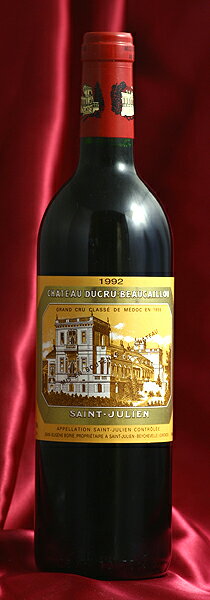 Chateau Ducru Beaucaillouシャトー・デュクリュ・ボーカイユ[1992]750mlChateau Ducru BeaucaillouSaint Julien