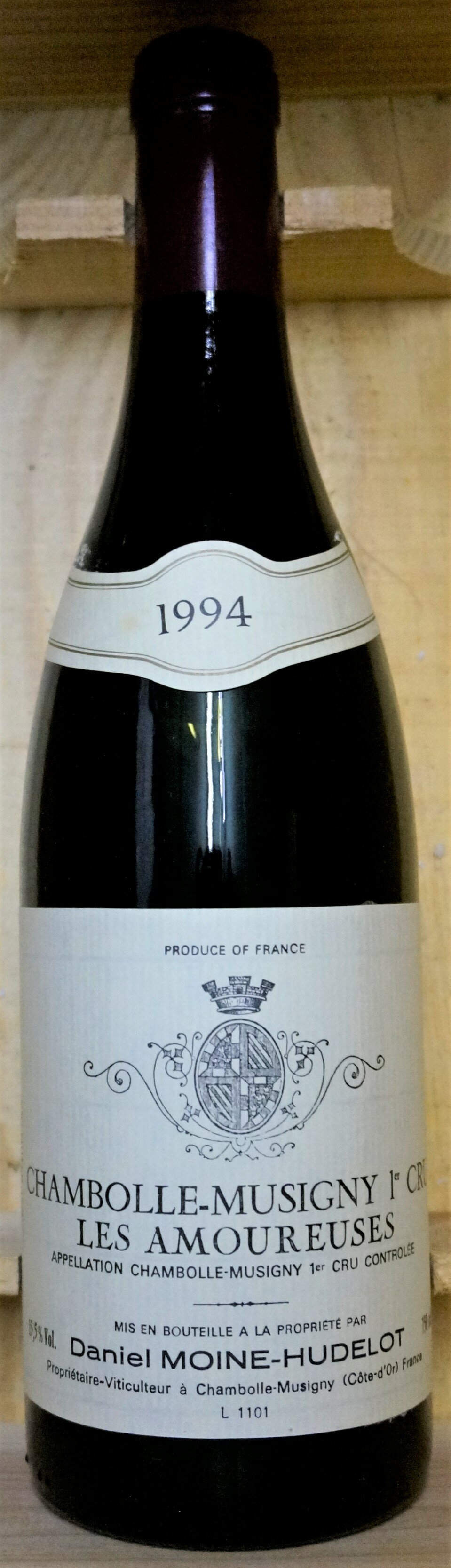 Moine HudelotChambolle Musigny 1er Cru Les Amoureuses [1994]750mlシャンボール・ミュジニー・アムルーズ[1994]750mlモワンヌ・ユドロ Moine Hudelot