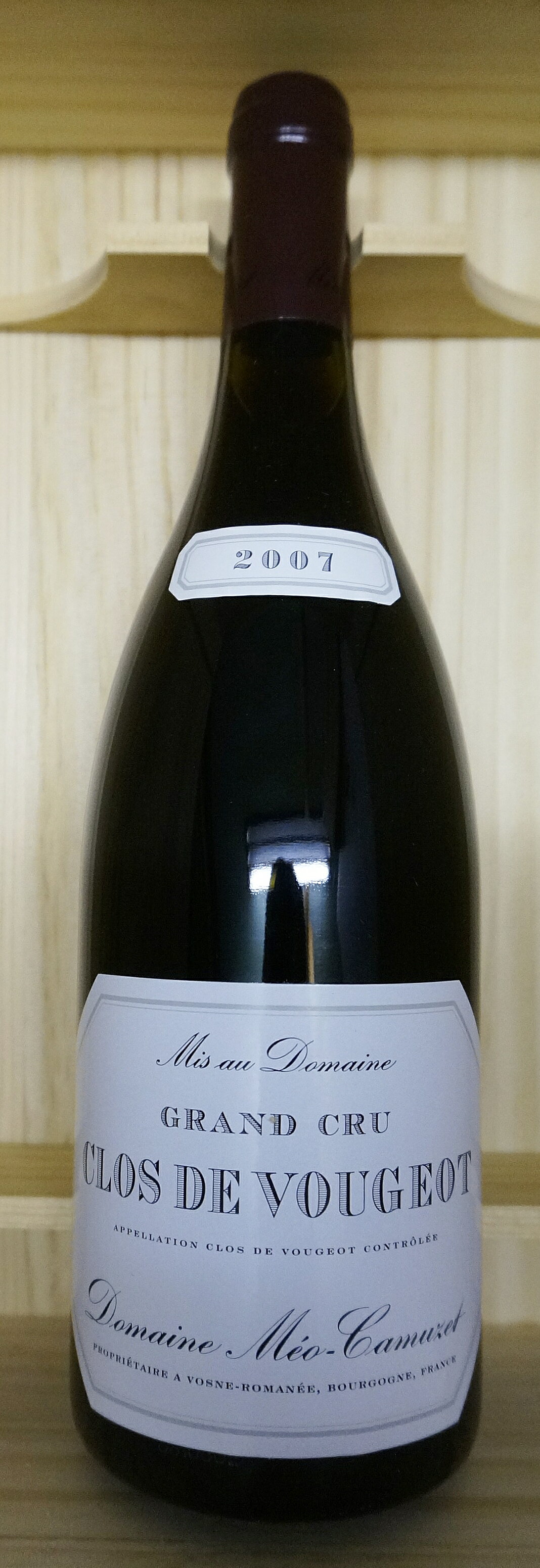 Meo　CamuzetClos de Vougeot [1999]750mlクロ・ド・ヴージョ [1999]750mlメオ・カミュゼ　Meo Camuzet