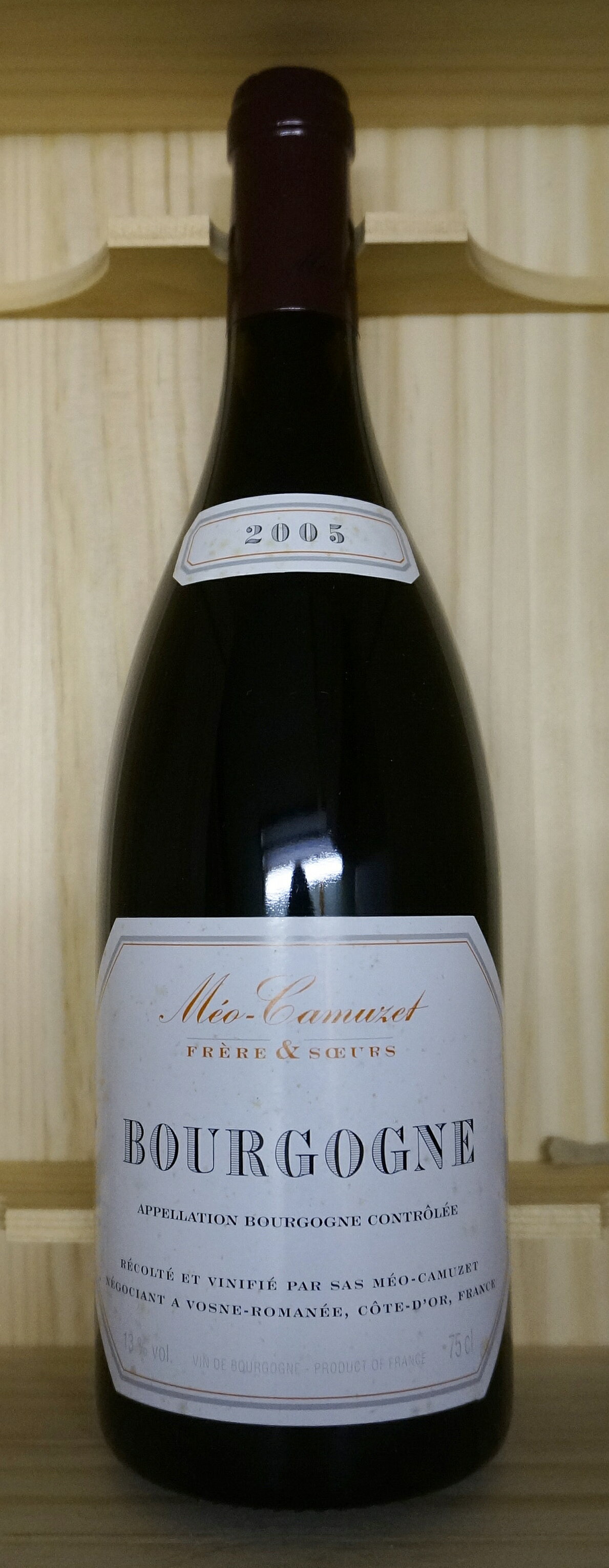 Meo Camuzet F&Sブルゴーニュ・ルージュ [2005]750mlBourgogne Rouge 750mlメオ・カミュゼ フレール・エ・スール Meo Camuzet F&S