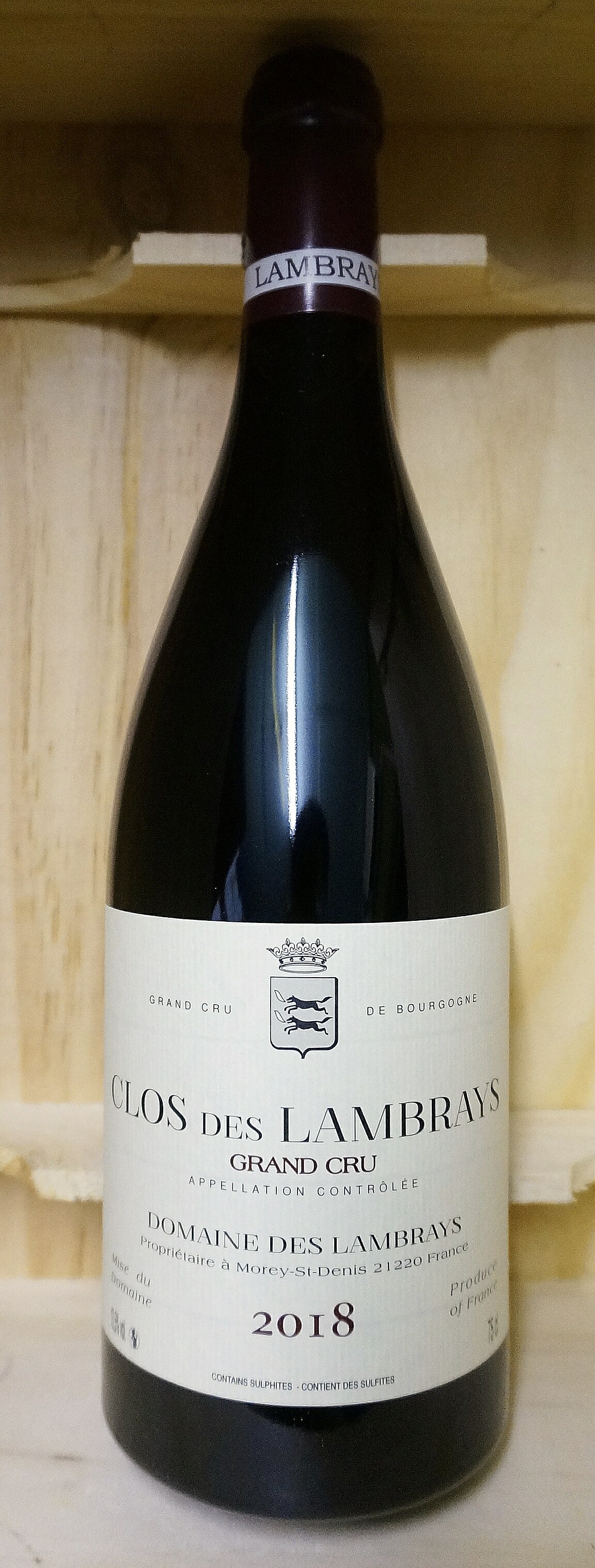 Domaine des LambraysClos des Lambrays[2018]750mlo@NEfEuC[2018]750mlh[kEfEuC Domaine des Lambrays