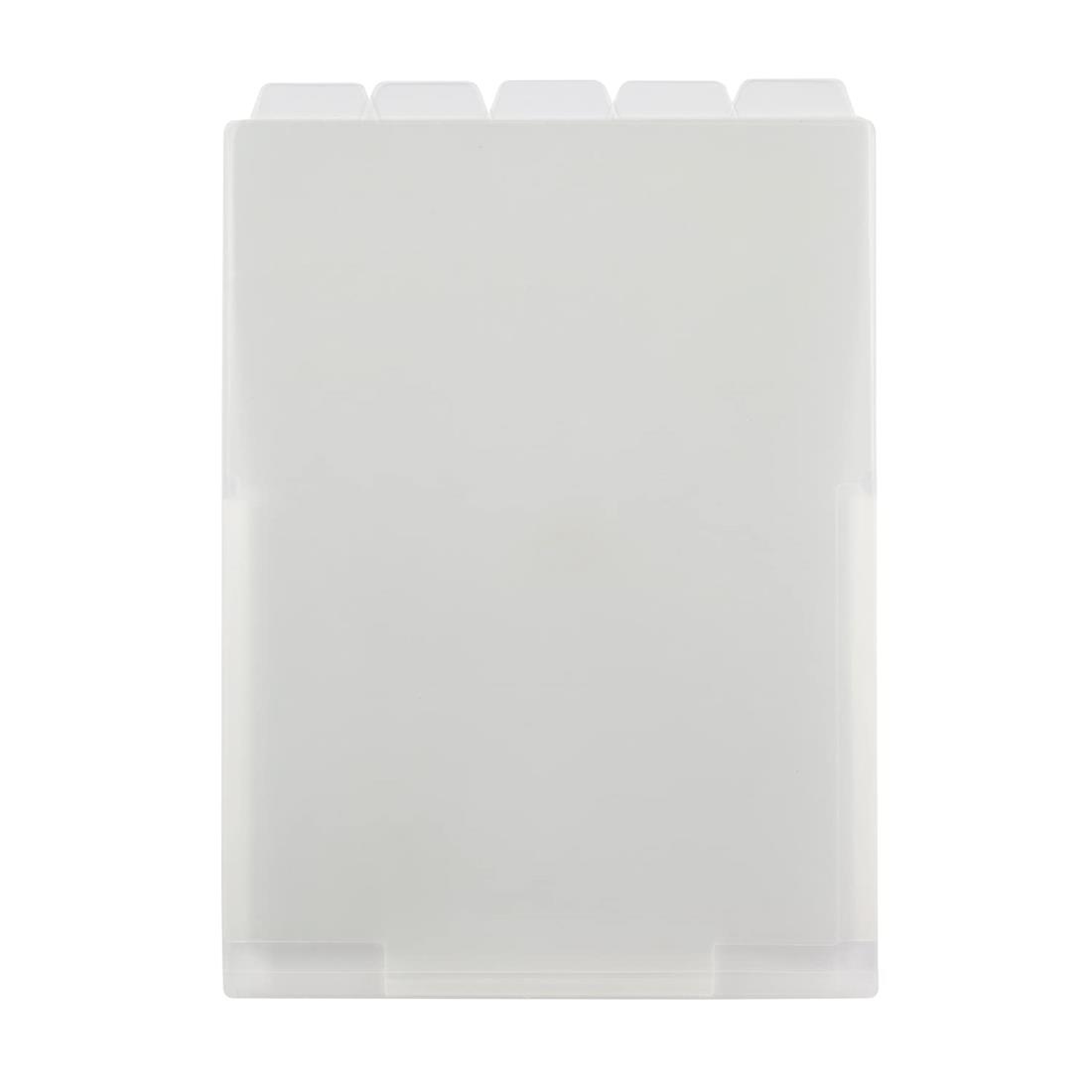 セキセイ アクティフ 5インデックスフォルダー A4タテ クリア ACT-915-90