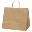 タカ印 ギフトバッグ 50-6001 手提げ 未晒無地 幅広小 10枚