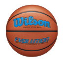 Wilson(ウイルソン) バスケットボール EVOLUTION (エボリューション) WTB0595XB0604 インドア用 6号/ 直径約23.2cm オレ...