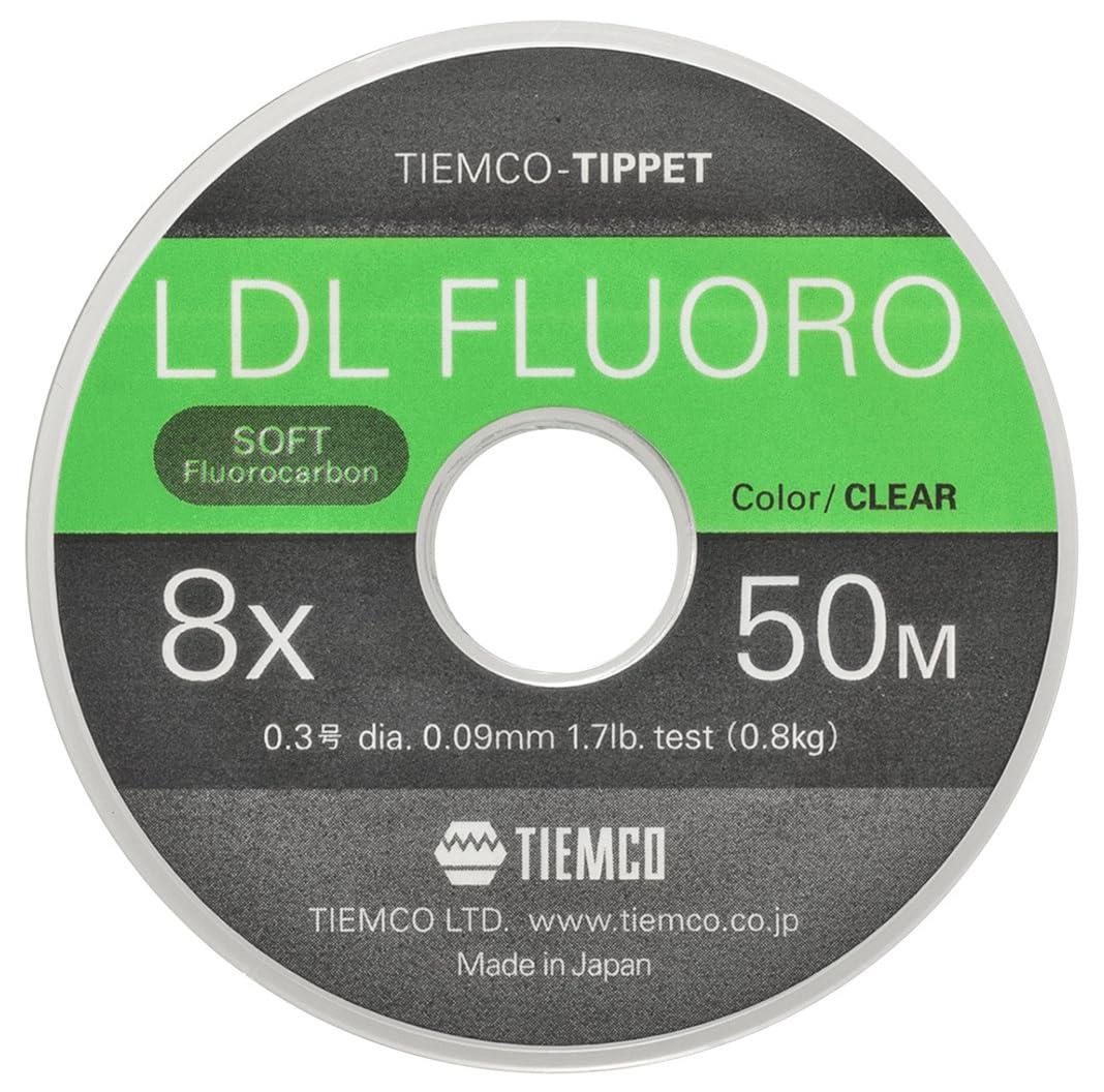 ティムコ(TIEMCO) ティペット LDL フロロティペット 8X 0.3号 50m 1.7kg 0.8lb