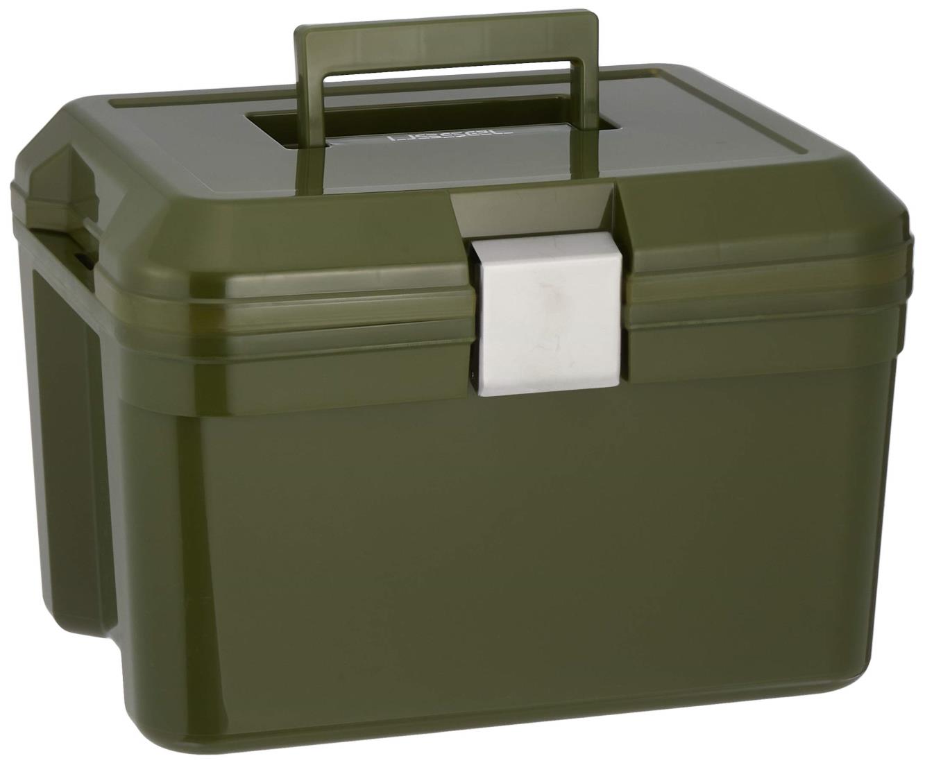 JEJアステージ クーラーボックス アイセルステンバックル #13 カーキ 本体: 奥行28.9cm 本体: 高さ27.3..