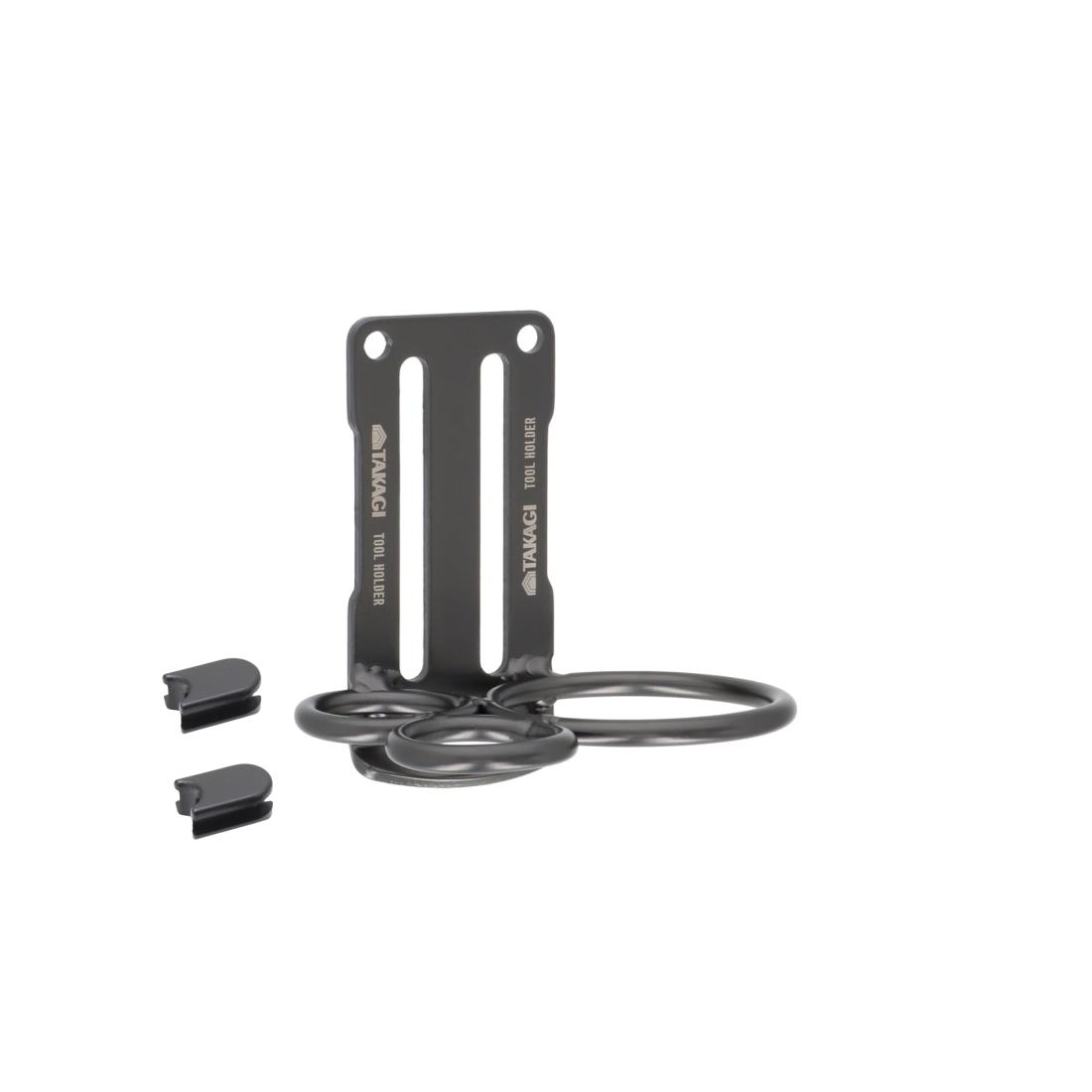 高儀(Takagi) アルミ ツールホルダー THA-9B ハンマー差し 3穴 スペーサー 2個付き ベルト通し幅 調整可能 縦滑り・横滑りを軽減 ズレにくい ベルト幅 60mmまで対応 工具重量 3kg以内 工具差し 工具掛け ハンマー 金づち 収納 アルミ製 軽量 腰への負担軽減 高儀 たかぎ