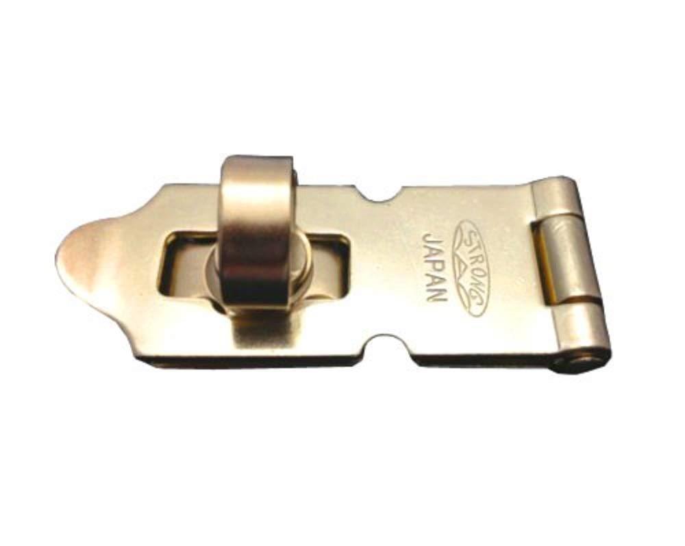 清水 ストロング掛金 真鍮 ヘッダー付P 60mm