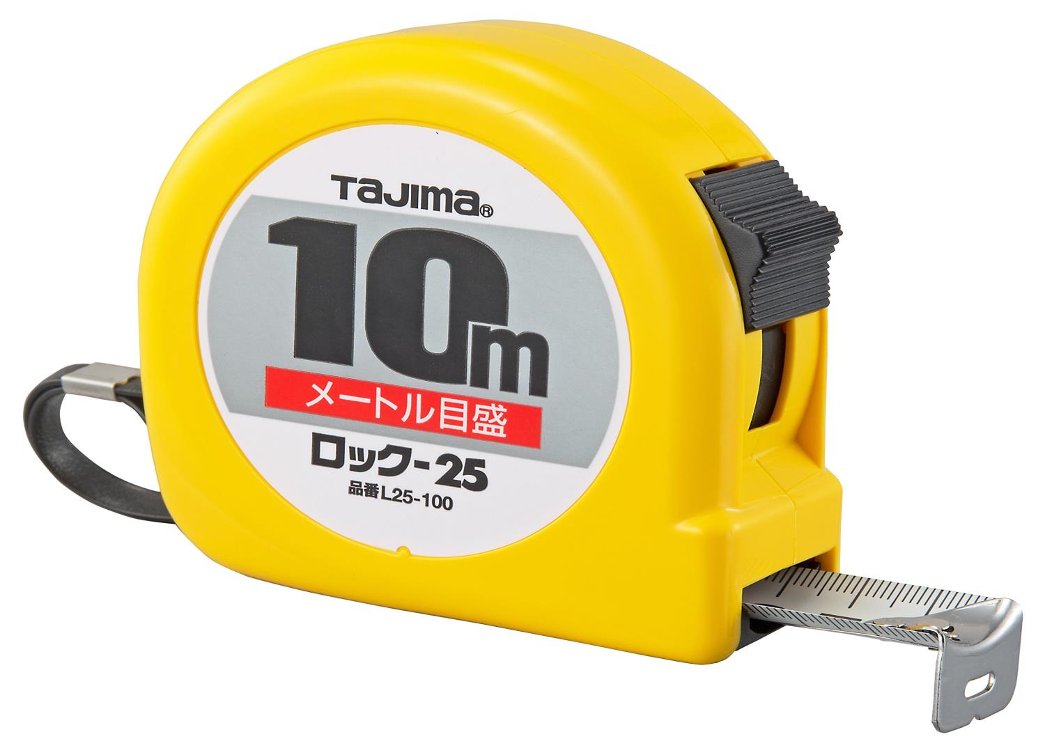 タジマ(Tajima) コンベックス ロック-25 10m 25mm幅 メートル目盛 L25100BL
