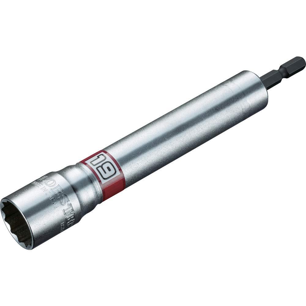 ロブテックス 電ドルソケット ”ストロック” ロングタイプ 19mm 12角 DS19L(4)