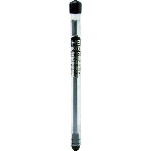 不易糊工業 建築用シャープペンシル2.0MM超硬替芯 HB RHHB20-H