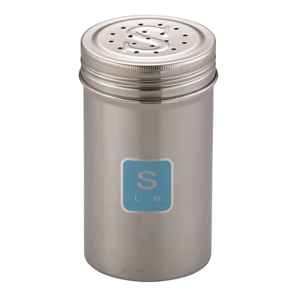 遠藤商事 業務用 TKG 調味缶 特中 S (しお) 18-8ステンレス BTY742