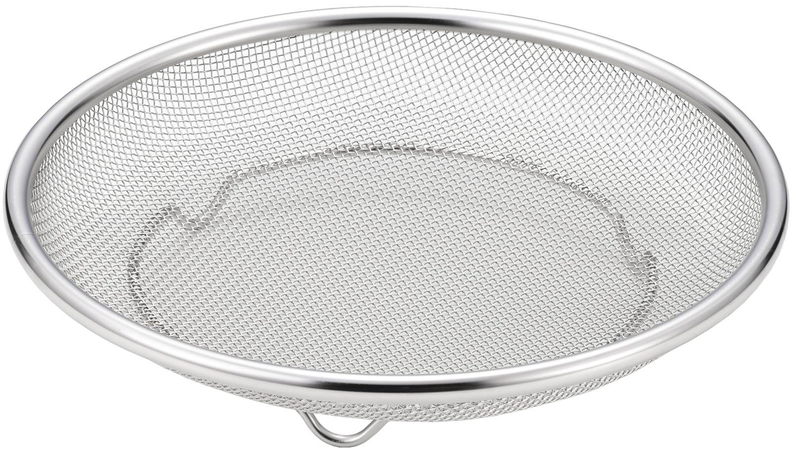 ヨシカワ ざる 浅型 日本製 生活のかたち ステンレス 浅ざる 19cm SJ3792