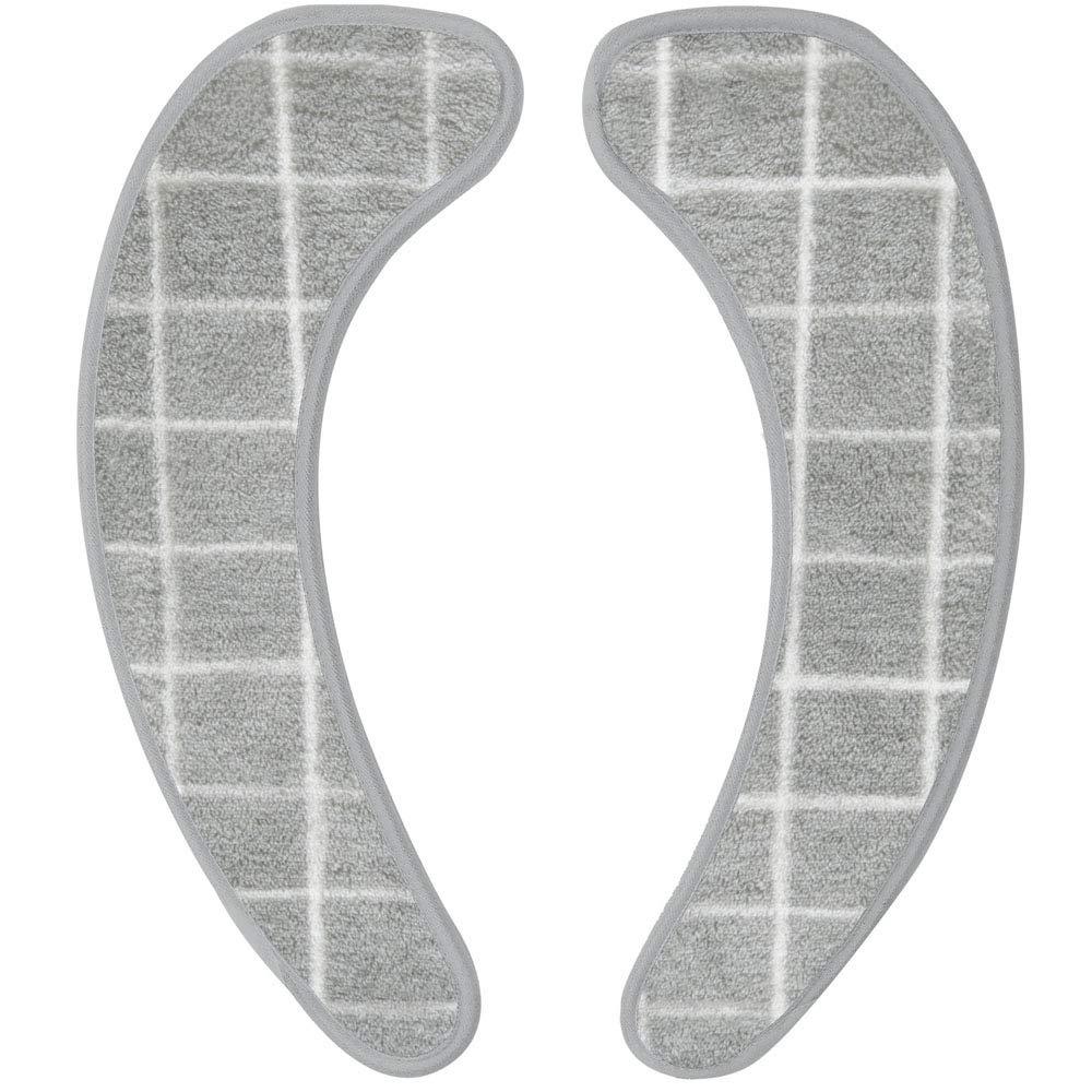 オカトー(Okato) 吸着便座シート ベニワレン グレー (片側)約H40.0×W16.0×D1.5cm Saltoru?