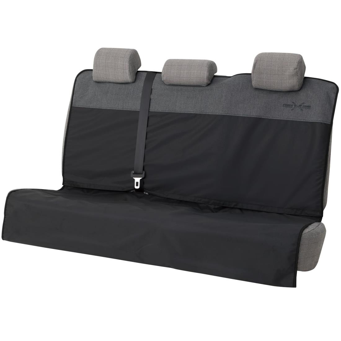 ボンフォーム(BONFORM) シートカバー クロスギア 防水 グレー ラゲージ・後席兼用 2WAY フリーサイズ 簡単取り付け 撥水 160x125cm 4087-04GY