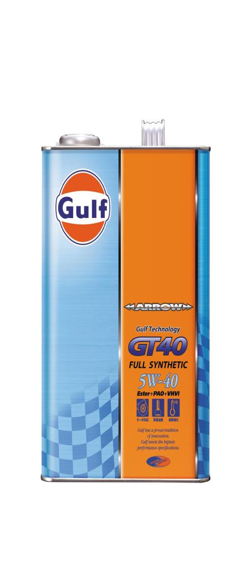 (Gulf) 󥸥󥪥 ARROW GT40 5W-40 Full Synthetic 4L