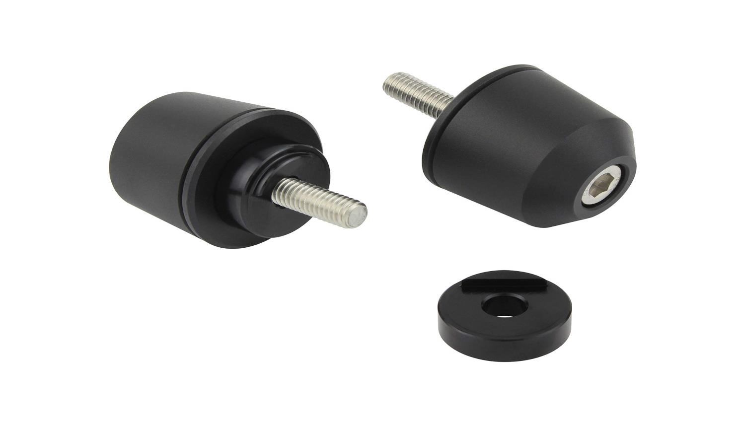 ポッシュフェイス(POSH FAITH) バイク用品 ハンドルバーエンド ソリッドバーエンド ヤマハ純正ハンドル..