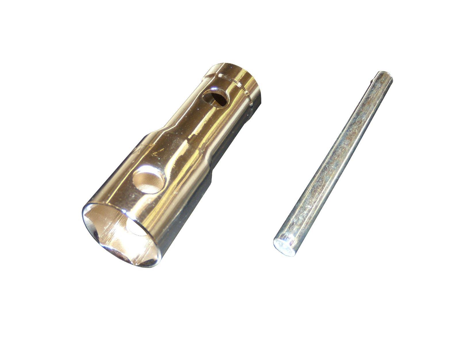 キタコ(KITACO) プラグレンチ 3WAY B・D・Cタイプ対応 ショート:全長73mm 汎用 674-0400010