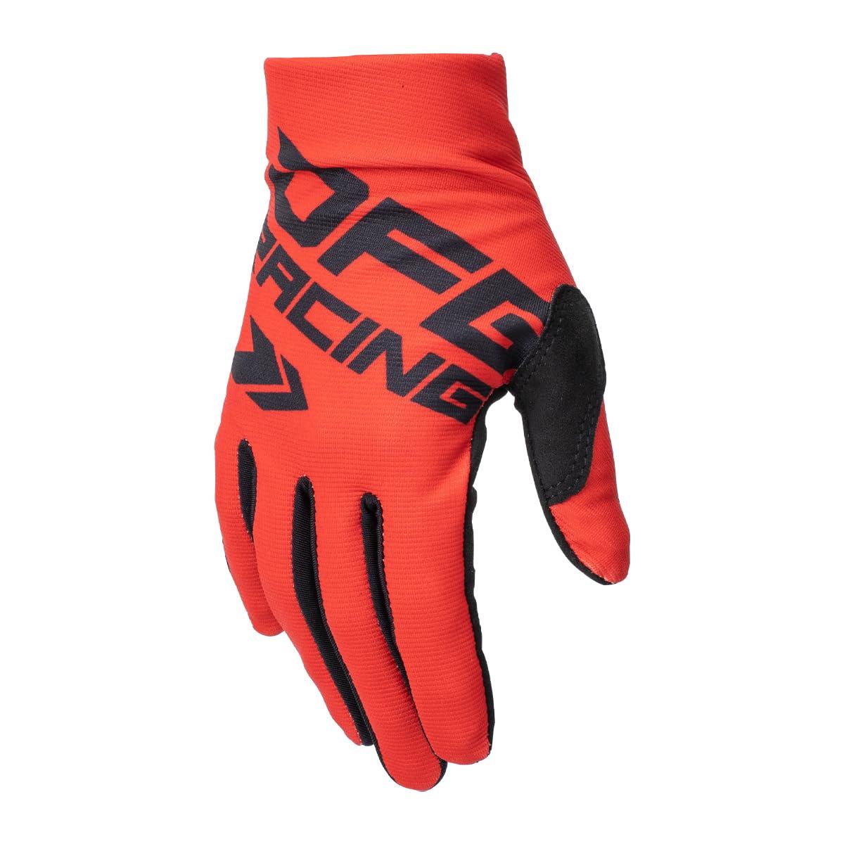 ダートフリーク(Dirtfreak) DFG ソリッド グローブ Mサイズ レッド MXグローブ DG0301-004-009