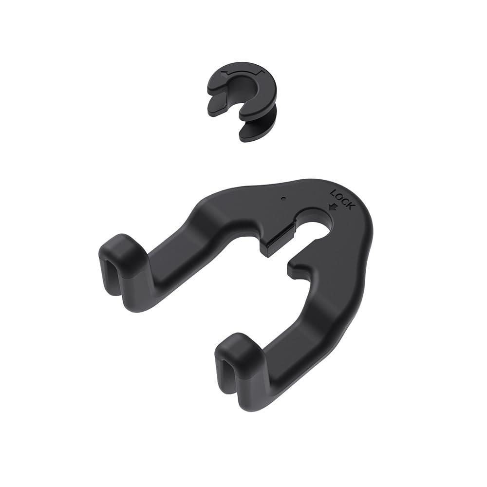 星光産業 EXEA 車内用品 ダブルベンリフック EE-45 ブラック