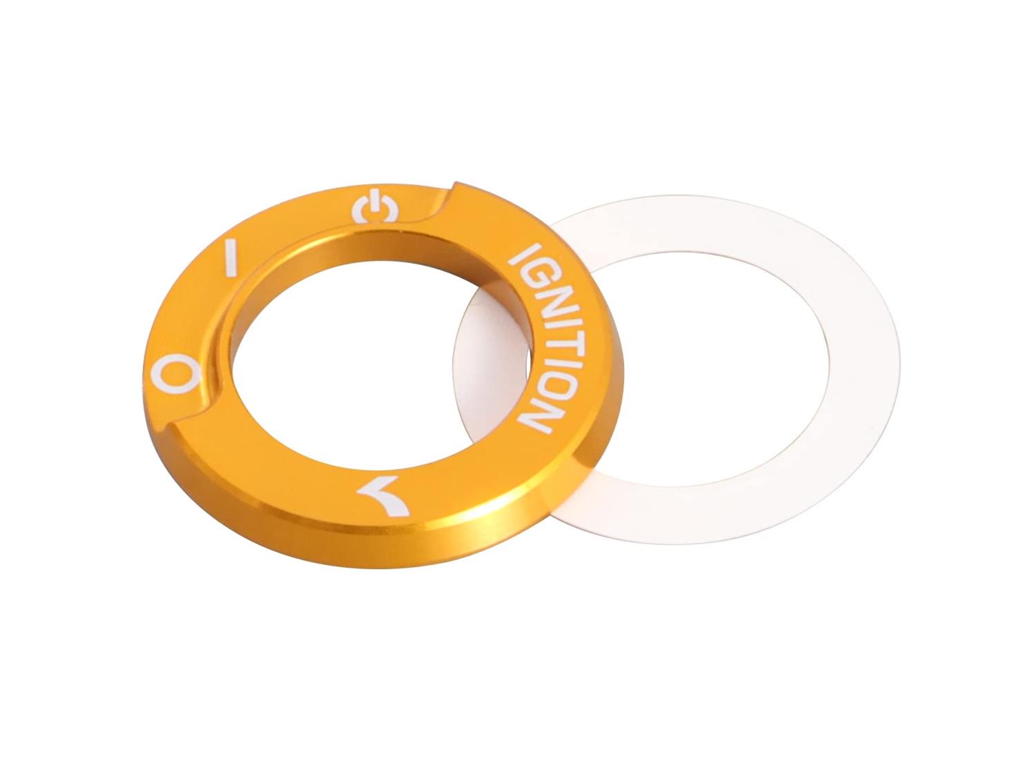 キタコ(KITACO) アルミキーボックスカバー タイプ4 (ゴールド) レブル250(MC49) レブル500(PC60) CL250..