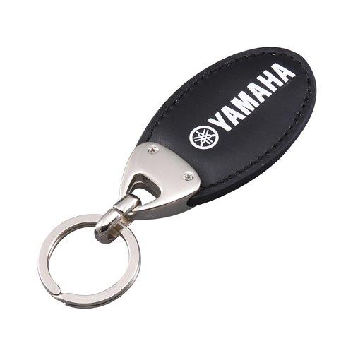 [ヤマハ発動機] オーバルキーホルダー YAK19 ブラック 90792-K0050