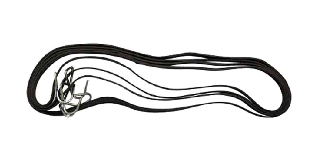 ユタカメイク(Yutaka Make) ゴム チューブバンドフック付 約10mm×30cm 4本 TT55