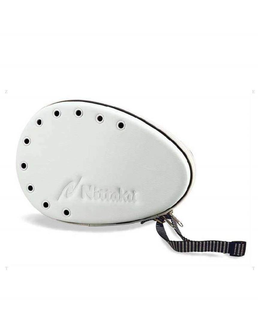 ニッタク(Nittaku) 卓球 ポロメリックケース ホワイト NK7180