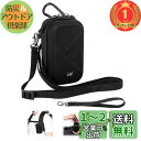 【送料無料】【楽天ランキング1位獲得】JJC カメラポーチ カメラケース Olympus TG-7 TG-6 TG-5 TG-4 TG-3 適用 CSCH-107互換 Ricoh GRIII GRIII HDF GRIIIx GRIIIx HDF Sony RX100VII RX100VI Z-V1 II Canon G7X MARK III II 適用 カラビナ付