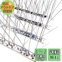 ONESORA 鳥よけ 鳩よけ 100%ステンレス製 バードピン 【総長:1m】 鳥よけピンシート とげとげ 有刺鉄線 カラスよけ フン害対策 鳥害対策 耐久性...