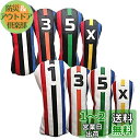 Sunbro Golf カラフル コルフヘッドカバードライバー/ウッド/ユーティリティ適用 めっちゃ目立つ 高級PU革 防水仕様 4個セット(DR*FW*FW*...