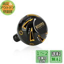Booms Fishing リール ハンドルノブ ハンドル シマノ A ダイワ S 交換用 リール ハンドルノブ アルミ製 41mm ブラック