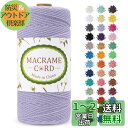 LEREATI マクラメロープ 2mm x 200m マクラメ糸 綿ロープ yarn コットンロープ 綿糸 ひもめんマクラメ 紐 DIY 手編みロープ, 壁掛け, 鉢植え装飾, 編み物, 工芸品 (パープル)