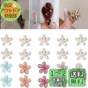 【BEAUTY PLAYER】ヘアクリップ パール ミニヘアクリップ 花 おしゃれ 女の子 髪飾り ガールズ 髪留め ヘアピン ダッククリップ 入学式 卒業式 結婚式 (ヘアクリップ ミニ19個)