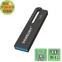 Vansuny USBメモリ 64GB USB3.2 Gen1 最大読出速度120MB/s 高速 金属製 防水 USBメモリー64ギガ 大容量 Windows ...