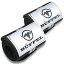【送料無料】B?FFEL (バッフェル) リストラップ 手首サポーター ウェイトトレーニング 2枚組 60cm×8cm 筋トレ、リストストラップ、手首固定、ウエイトトレーニング、固定、ウエイト (グレー)
