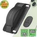 Sinjimoru 無線充電対応 スマホスタンドカード入れ、専用マウントで固定するカードホルダー SUICA IDカードなど3枚のカード収納できる着脱可能カード...