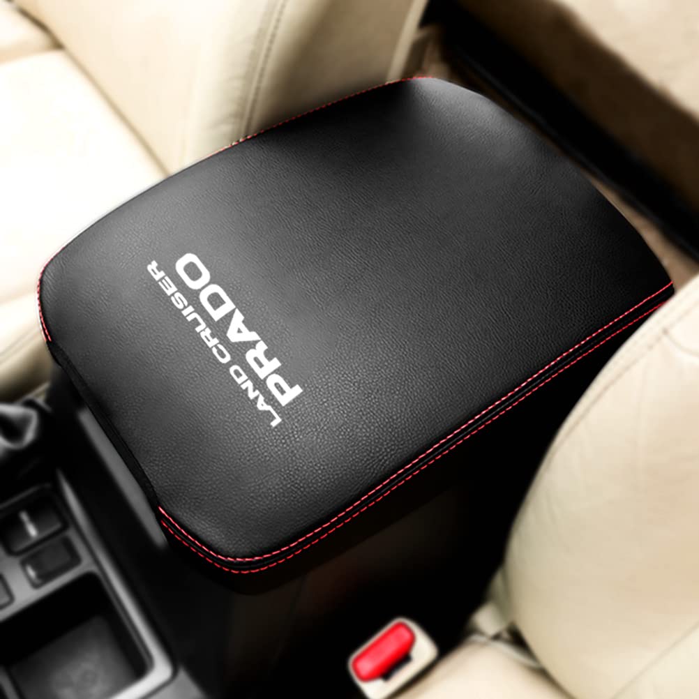 【送料無料】Kayafar トヨタ ランドクルーザー プラド 150系 専用 アームレストカバー プラド コンソールボックスカバー アームレストボックス アクセサリー PRADO カスタム 内装 パーツ ドレスアップ 傷防止 プラド150系対応 (ブラック)
