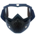 【送料無料】ZSADZS フルフェイスマスク ゴーグル ゴーグル マスク フェイスガード 取り外し可能 タクティカルゴーグル 防護 防水 グラス耐衝撃 保護 メガネ 眼 目 防風 防塵 UVカット バイク モトクロス ツーリング (シルバー)