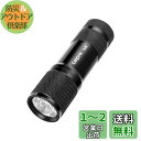 Lepro ブラックライト led uvライト 紫外線ライト UVライト レジン用 硬化ライト 紫外線 ライト IPX4防水 アルミ製 高耐久 ハンディ ブラッ...