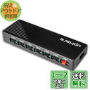Novonest ファンハブ PWM ファン 対応 7基 4ピン 3ピ...(2)