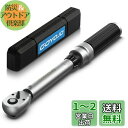 GOYOJO トルクレンチ プレセット型 差込角(1/4 インチ) 5-25N.m 両回転対応 トルク精度 ±3% 自動車用、自電車、オートバイ、機械の整備 作...