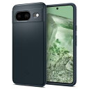 Spigen Google Pixel 8 ケース 極薄 レンズ保護 擦り傷防止 薄型カバー 軽量 指紋防止 シンプル マット仕上げ ワイヤレス充電対応 シン・フィット ACS06289 (メタル・スレート)