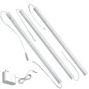 【送料無料】人感センサーライト 室内 LED バーライト 40cm 連結可能 明るい コンセント式 スリム 薄型 AC電源付き マグネット 貼り付け 玄関/キッチン/棚下/台所/クローゼット/トイレ(昼光色/6000K)