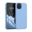 kwmobile スマホケース Apple iPhone 13対応 ケース - TPU リキッド シリコン カバー - 耐衝撃 傷防止 サラサラ Case