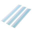 HEIAN SHINDO 耐震マット 家具転倒防止 クリア 長さ90cm(30cm×3枚) UEQ-303 平安伸銅工業 防災グッズ