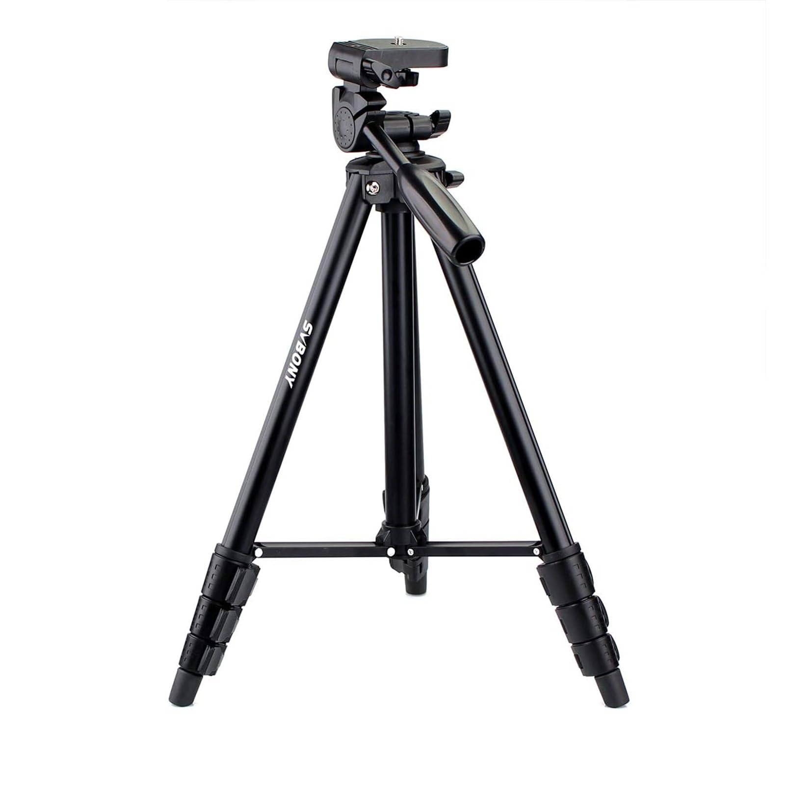 【送料無料】SVBONY SV101 三脚 カメラ三脚 レバーロック式 3WAY雲台 軽量 コンパクト 水準器 4段階伸..